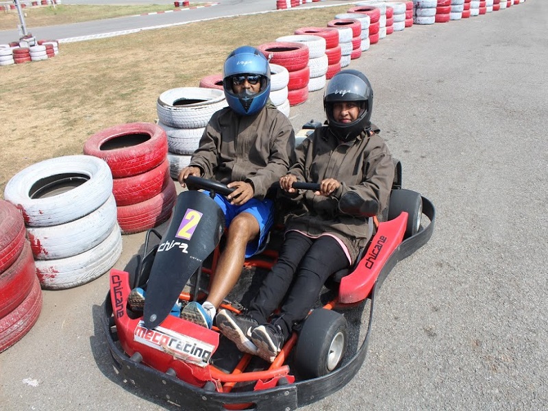 Go Karting at Leonia, Hyderbad